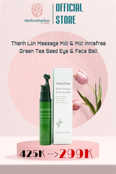 Thanh Lăn Innisfree Green Tea Seed Eye & Face 10Ml