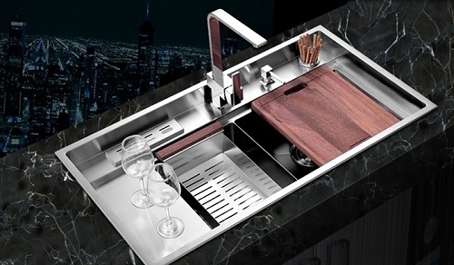 Chậu rửa bát thủ công có gì khác biệt với chậu rửa bát truyền thống