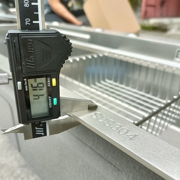 Chậu rửa bát 1 hố cỡ lớn Kích thước 86x48 thương hiệu GRÜNDER