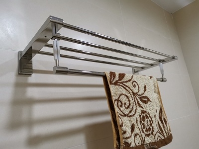 Giàn treo khăn phòng tắm inox 304 MN-G8701