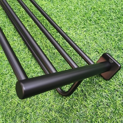 Giàn treo khăn phòng tắm Inox 304 FX-6800D