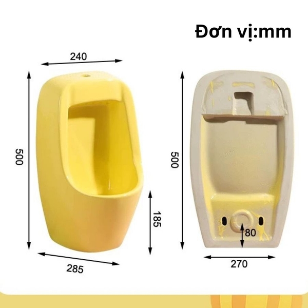 Tiểu nam trẻ em Moonoah màu vàng MN-E801Y