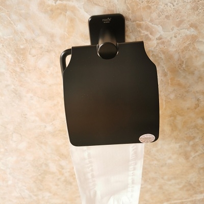 Khay để giấy vệ sinh màu đen FX-6808D