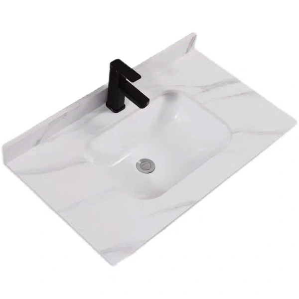 Thanh lý bàn đá kèm chậu lavabo âm bàn