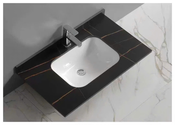 Thanh lý bàn đá kèm chậu lavabo âm bàn
