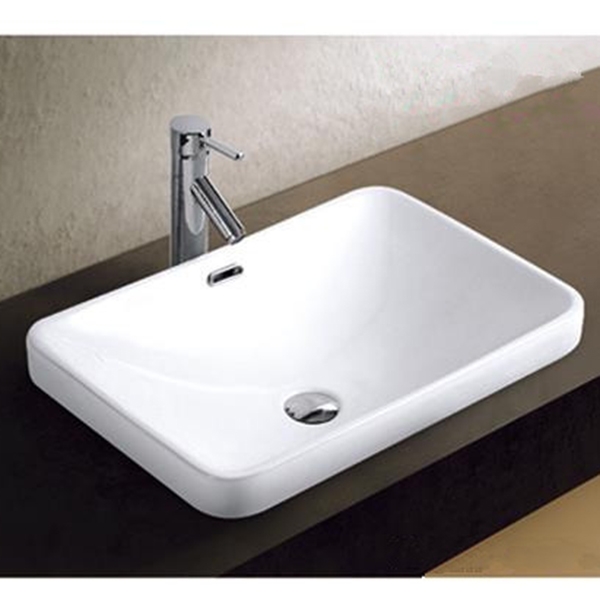 Chậu rửa mặt lavabo MN-C379| Chậu dương vành đẹp | MOONOAH