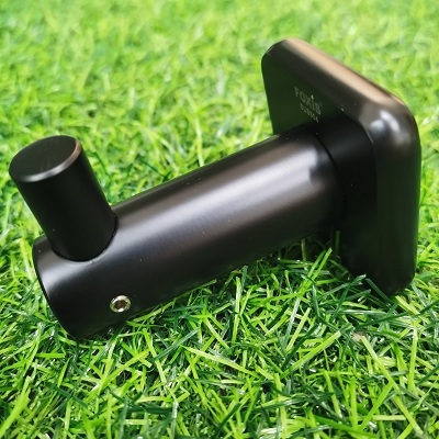 Móc áo Foxis đơn sơn tĩnh điện màu đen