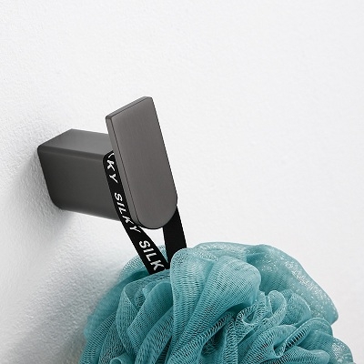 Móc áo inox 304 màu ghi MN- 8812k