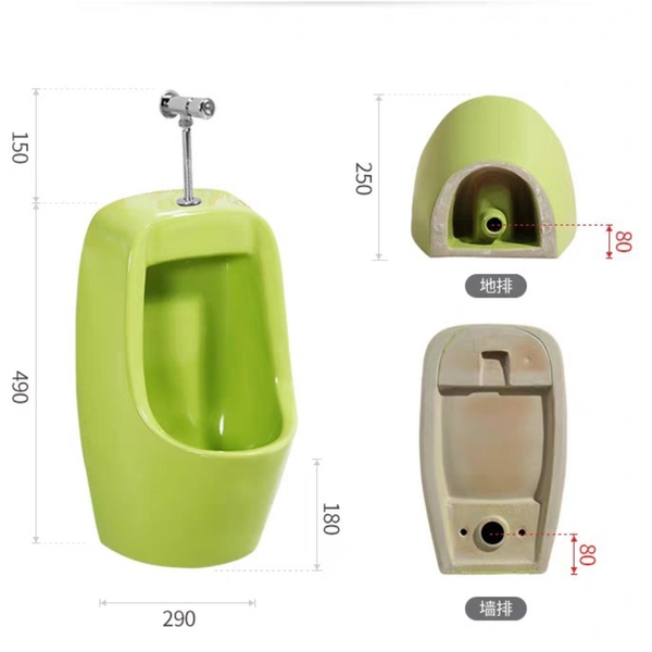 Tiểu nam trẻ em Moonoah màu xanh lá MN-E801GR