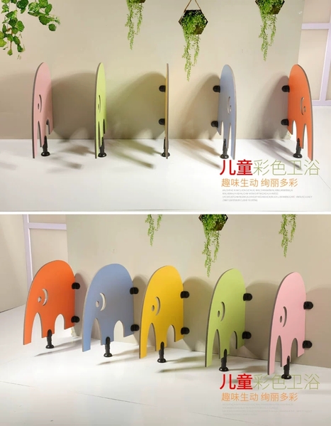 Vách ngăn nhà vệ sinh trẻ em cho trường học mầm non