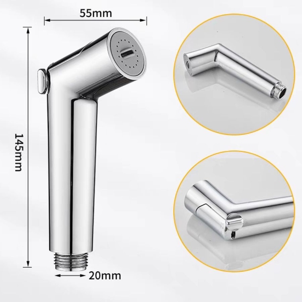 Vòi xịt vệ sinh bồn cầu Foxis điều chỉnh áp lực FX-302X