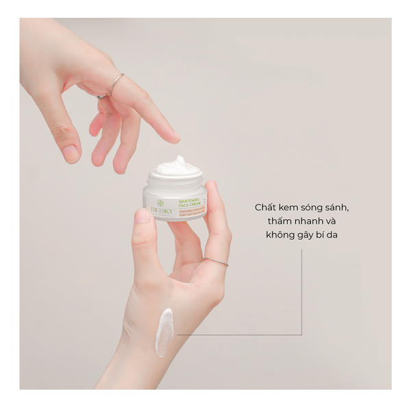 Bigsize - Kem dưỡng trắng da mặt Truesky Whitening Face Cream chiết xuất sữa ong chúa 30g