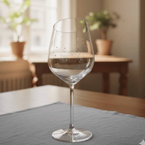 Ly Rượu Vang Pha Lê Bohemia Vát Miệng Cao Cấp (Không Chì)