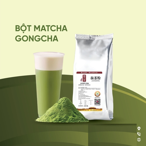 Bột Matcha Gongcha 1kg