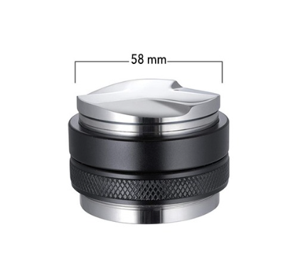 OCD Teamper nén 58mm ( hình xoáy) màu đen