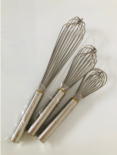 Phới đánh trà sữa inox ( 25cm, 30cm, 40cm )