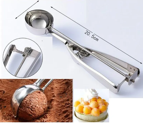 Kẹp múc kem inox