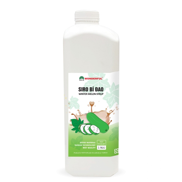 Siro bí đao Wonderful 2,5kg