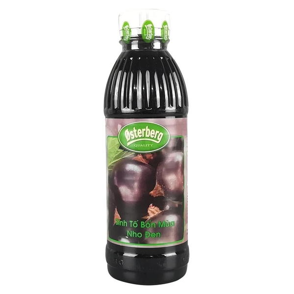 Mứt Sinh Tố Nho Đen Osterberg 1000ml