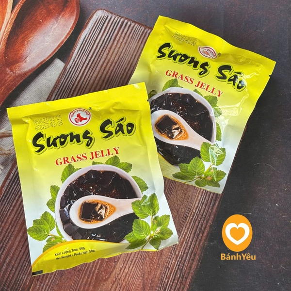 Bột sương sáo đen Tuấn Phương ( Bịch 5 gói x 50g )