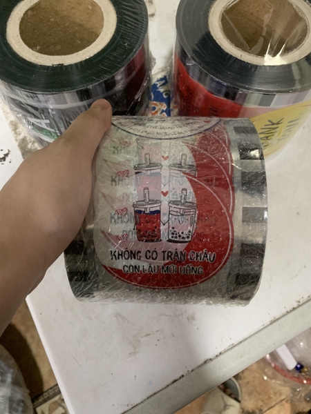 Copy of Cuộn màng dập cốc nhiều mẫu