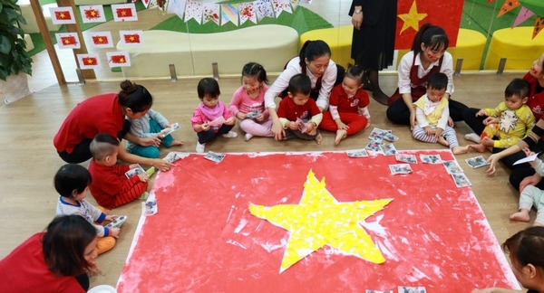 Nhấn vào ảnh để phóng to STEAM cho trẻ mầm non