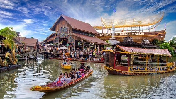 TOUR DU LỊCH CHỢ NỔI THÁI LAN 5 NGÀY 4 ĐÊM TỪ HÀ NỘI: BANGKOK – PATTAYA