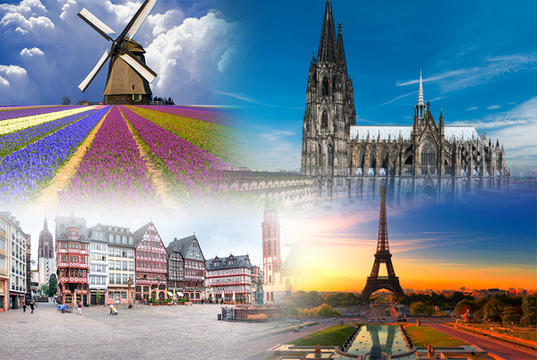 TOUR: ĐỨC - HÀ LAN - BỈ - PHÁP