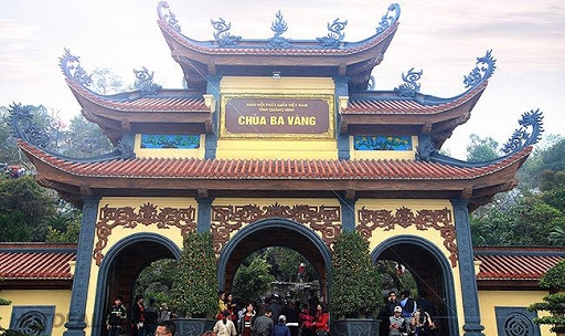 CHÙA BA VÀNG - ĐỀN CỬA ÔNG 1 NGÀY