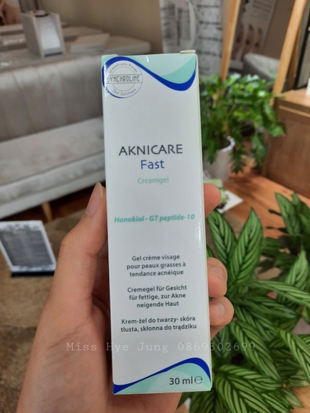 Kem trị mụn trứng cá Synchroline Aknicare Fast Cream 30ml