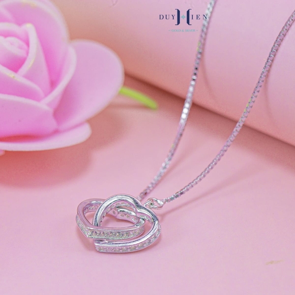 day-chuyen-bac-nu-s925-duy-hien-trai-tim-doi-day-soi-mi-vuong-xinh-xan