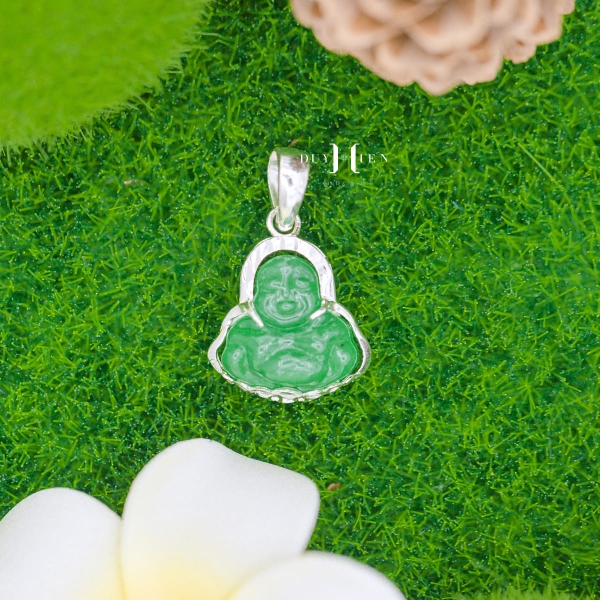 mat-day-chuyen-bac-nu-tuong-phat-di-lac-kim-tien-da-xanh-ngoc-size-nho-m24092500
