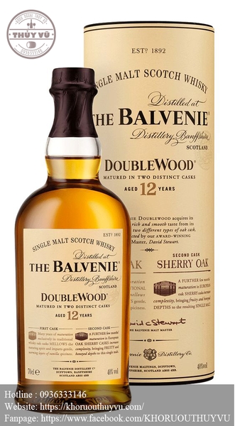 Rượu Balvenie 12 Năm Double Wood