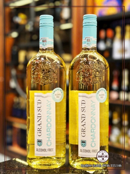 Rượu Vang Pháp Grand Sud Chardonnay Alcohol Free