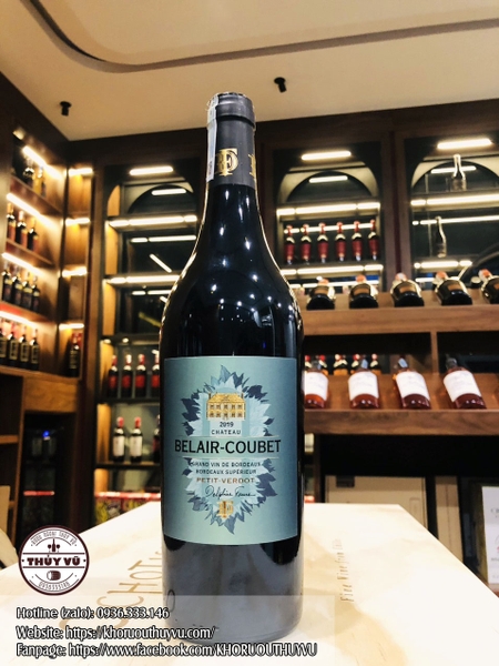 Rượu Vang Pháp Château Belair Coubet Blue Label