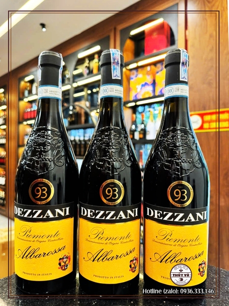 Rượu Vang Ý Dezzani Albarossa Piemonte