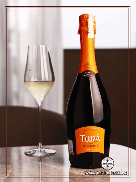 Vang Nổ Tura Spumante Extra Dry