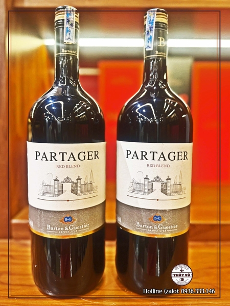 Rượu Vang Pháp Partager Red Blend