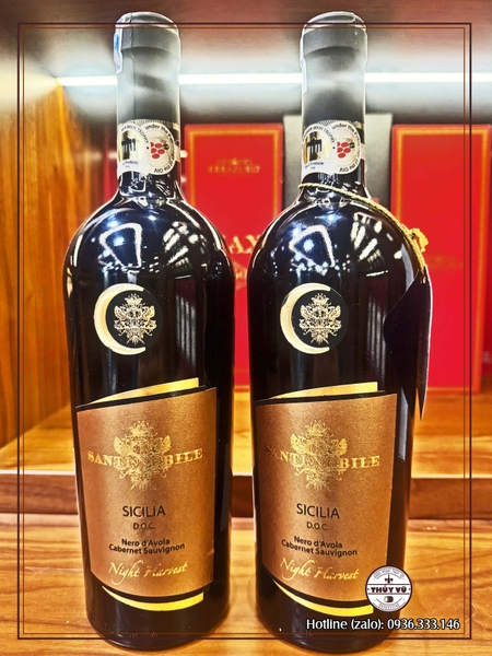 Rượu Vang Santi Nobile Nero D’Avola Terre Siciliane IGP