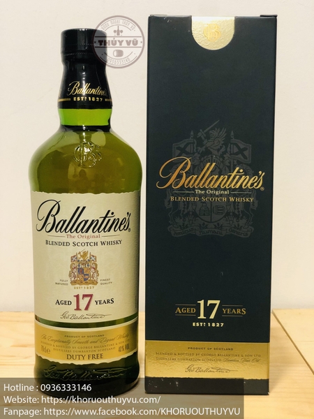Rượu Ballantines 17