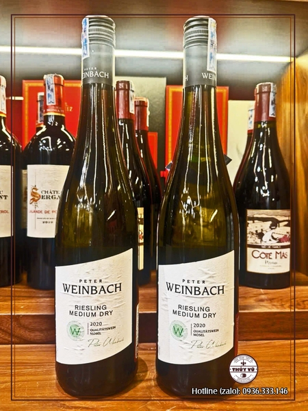 Rượu Vang Peter Weinbach Riesling Medium Dry