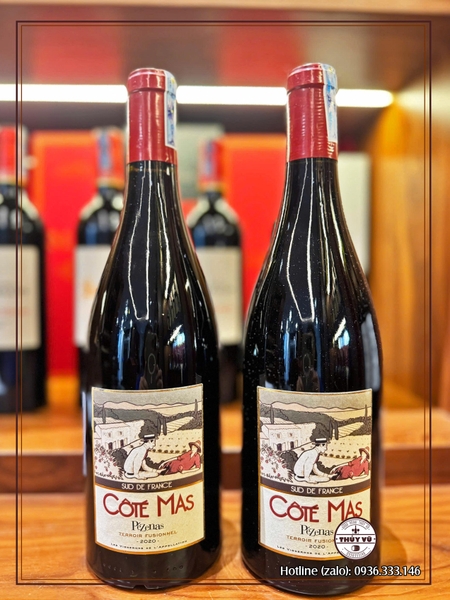 Rượu vang Pháp Côté Mas Pézenas Terroir Fusionnel 2020