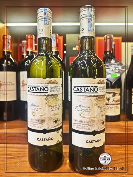 Rượu Vang Castano Macabeo Chardonnay