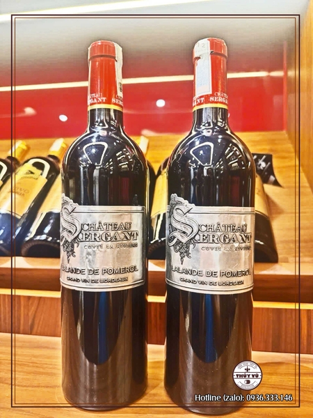 Rượu vang Pháp Chateau Sergant Lalande de Pomerol