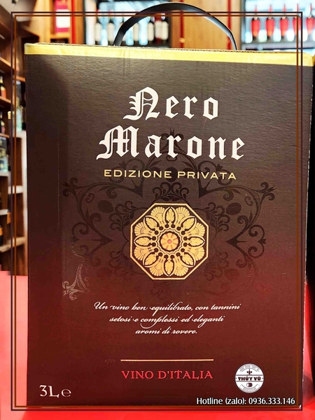 Vang Bịch Ý Nero Marone Edizione Privata