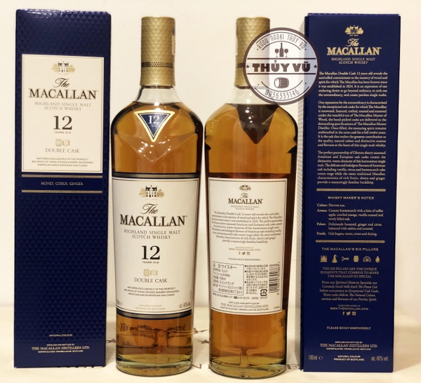 Rượu Macallan 12 Double Cask