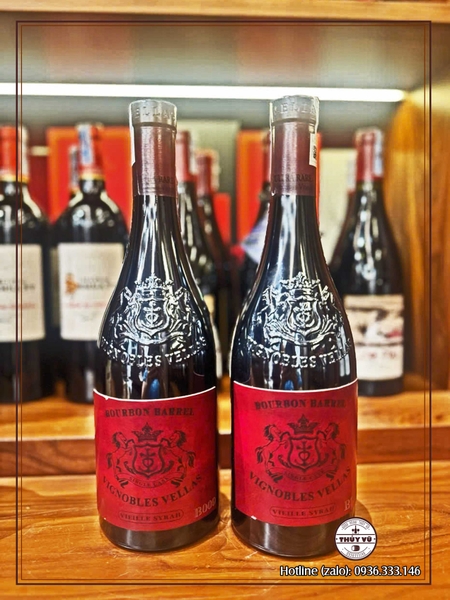 Rượu vang Pháp Bourbon Barrel Vieille Syrah