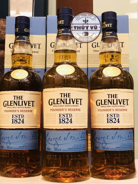 Rượu Glenlivet Xanh