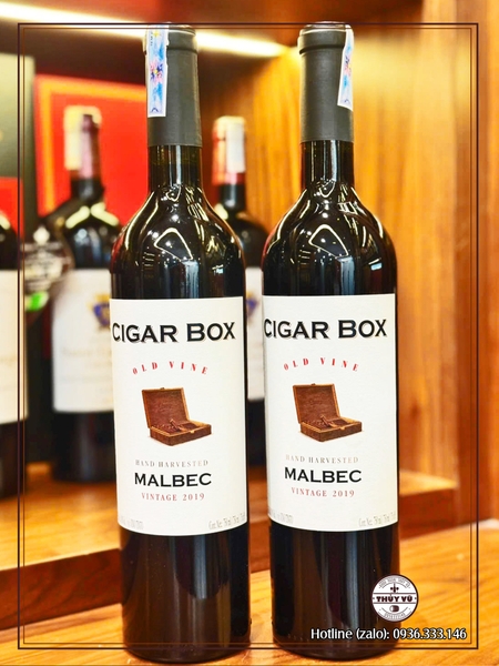 Rượu Vang Cigar Box Old Vine Malbec 2019