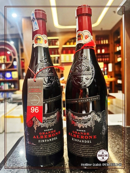 Rượu Vang Grande Alberone  Zinfandel Platinum Collection